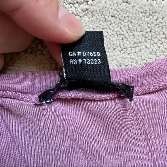 ✨ Mind Code Sleeveless Flowy Half Sheer Mauve Blouse - Picture 5 of 7